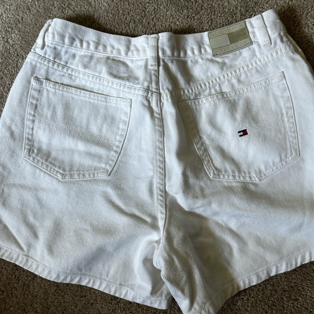 Make an offer…Tommy Hilfiger White Jean Shorts Lightweight Denim